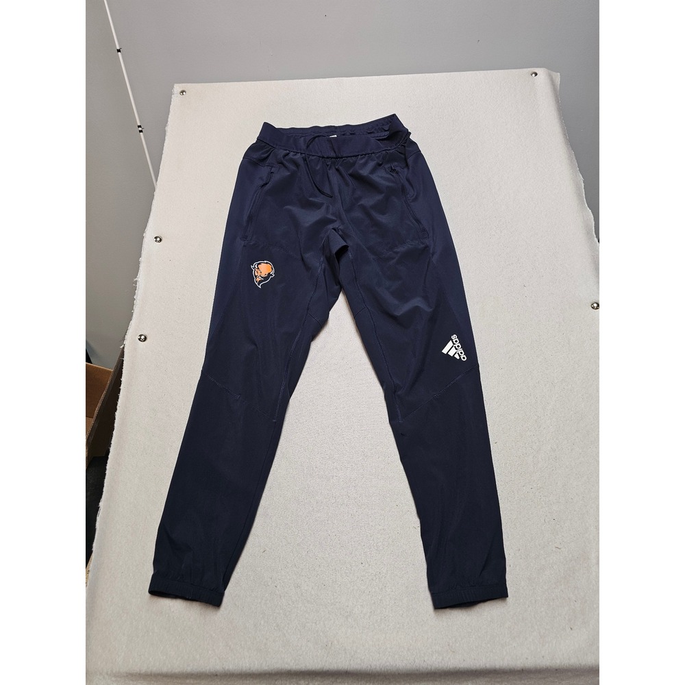 Adidas Mens Navy Blue Buffaloes Athletic Tapered Jogger Training Pants HL8767 M